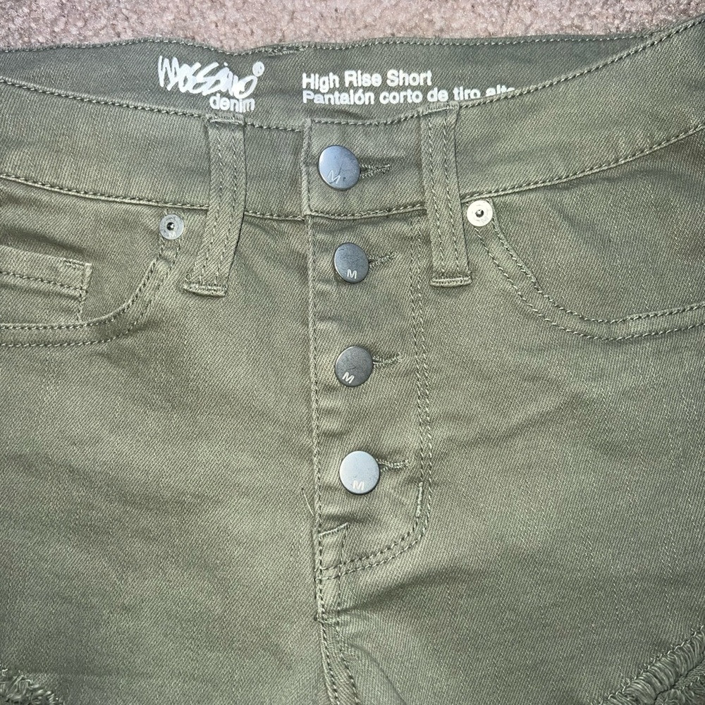 Target High Rise Jean Shorts - Picture 2 of 4